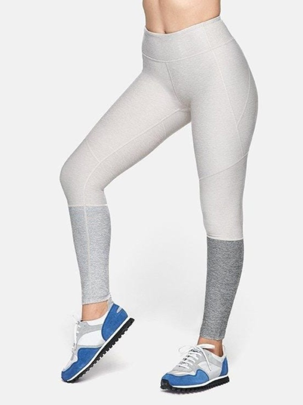 Outdoor Voices Dipped 7/8 Colorblock Leggings (XS)